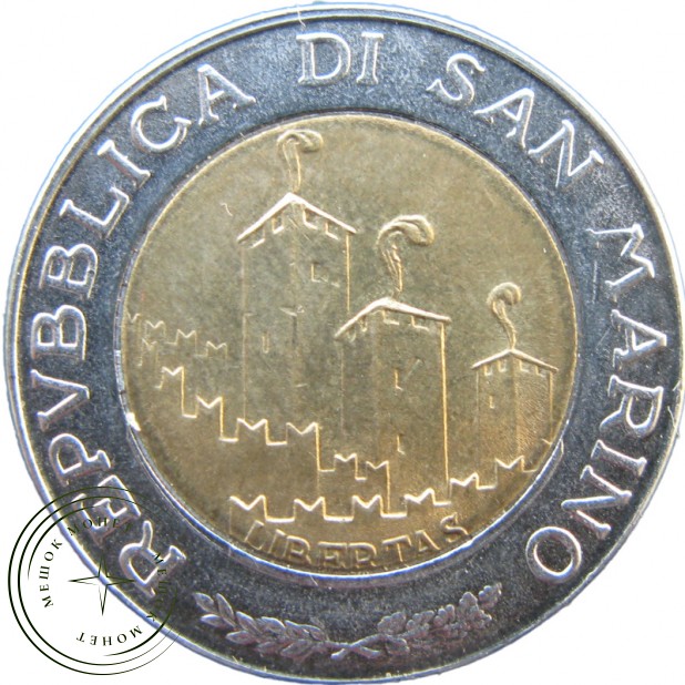 Сан-Марино 500 лир 1993