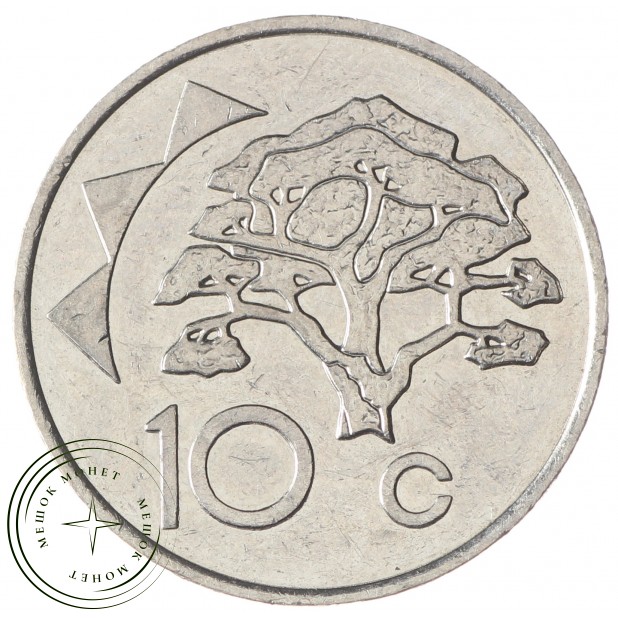 Намибия 10 центов 1993 3