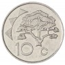 Намибия 10 центов 1993 3