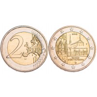 Монета Германия 2 евро 2013 Баден-Вюртемберг (Монастырь Маульбронн)