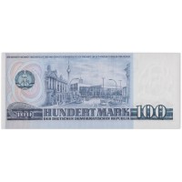 Банкнота Германия ГДР 100 марок 1975