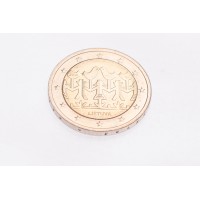 Монета Литва 2 евро 2018 год Фестиваль песни и танца Литвы