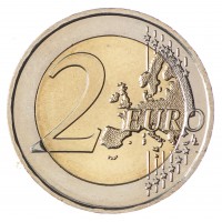 Монета Литва 2 евро 2018 год Фестиваль песни и танца Литвы