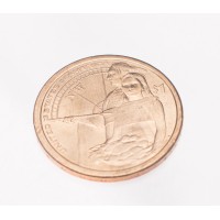 Монета США 1 доллар 2014 Помощь индейцев экспедиции Льюиса и Кларка