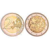 Монета Италия 2 евро 2008 60 лет Декларации прав человека