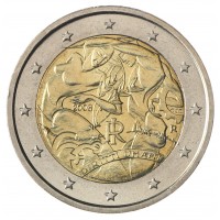 Монета Италия 2 евро 2008 60 лет Декларации прав человека