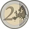 Монако 2 евро 2026 Подтверждение Герцогства Валентинуа - Феод Гримальди — 937046838