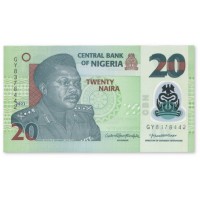 Банкнота Нигерия 20 найра 2022