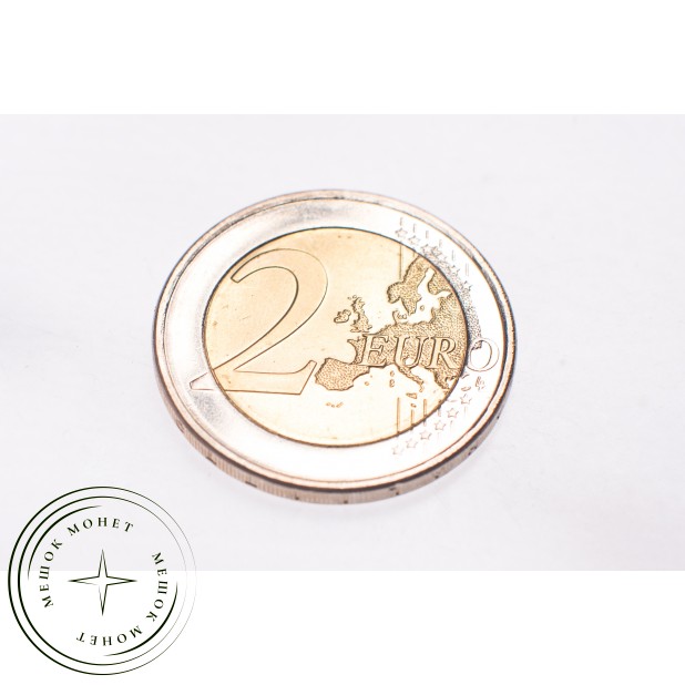 Италия 2 евро 2014 200 лет карабинерам