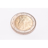 Монета Италия 2 евро 2014 200 лет карабинерам