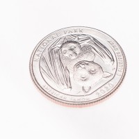 Монета США 25 центов 2020 Американского Самоа