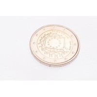 Монета Словения 2 евро 2015 30 лет Флагу Европы