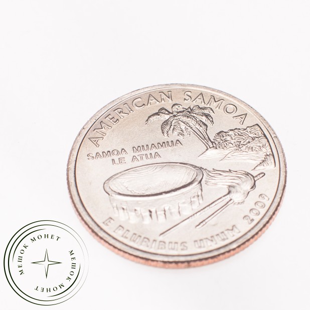 США 25 центов 2009 Американское Самоа