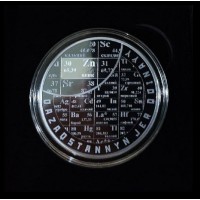 Казахстан 1000 тенге 2025 Периодическая система элементов - таблица Менделеева - Цинк