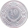 Антильские острова 10 центов 1998