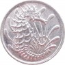 Сингапур 10 центов 1983