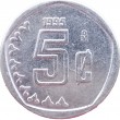 Мексика 5 сентаво 1995