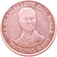 Монета Ямайка 10 центов 2008