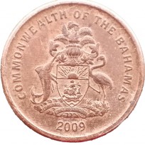 Багамы 1 цент 2009