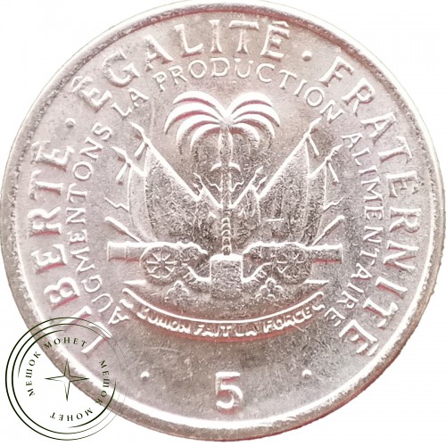 Гаити 5 сентим 1975 — 937044049