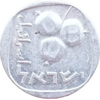 Монета Израиль 5 агорот 1978