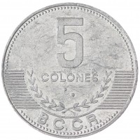 Коста-Рика 5 колон 2012