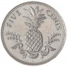 Багамы 5 центов 2000