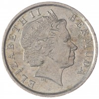 Бермуды 10 центов 2002