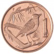 Каймановы острова 1 цент 2017