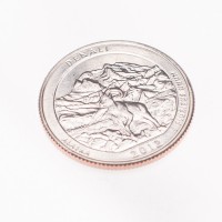 Монета США 25 центов 2012 Национальный парк Денали