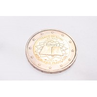 Монета Франция 2 евро 2007 Римский договор