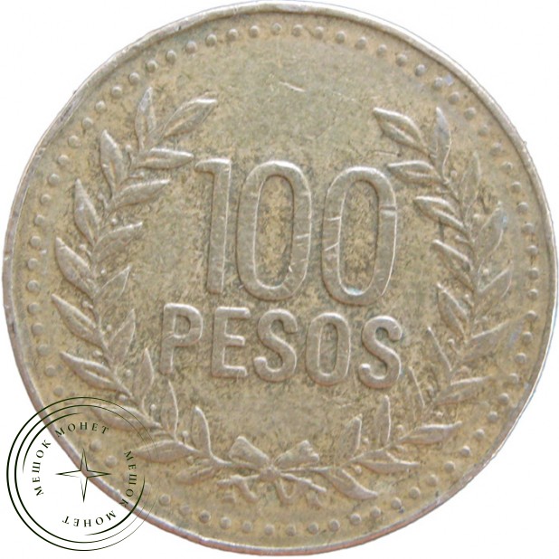 Колумбия 100 песо 2006