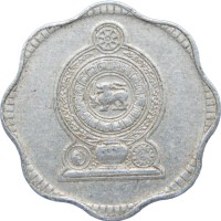 Монета Шри-Ланка 10 центов 1978