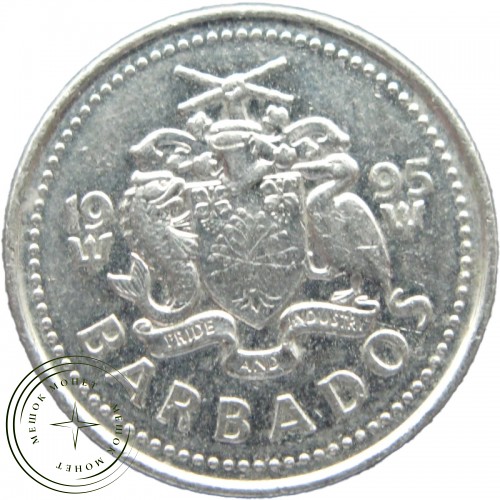Барбадос 10 центов 1995 — 25862880-5