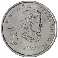 Канада набор монет 25 центов Олимпиада Ванкувер 2010