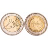 Португалия 2 евро 2009 10 лет экономическому и валютному союзу