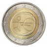 Португалия 2 евро 2009 10 лет экономическому и валютному союзу