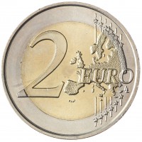 Эстония 2 евро 2020 Тартуский договор