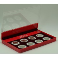 Катар набор 8 монет 1 риял 2022 Чемпионат Мира по футболу в футляре