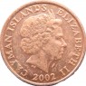 Каймановы острова 1 цент 2002