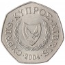 Кипр 50 центов 2004
