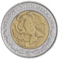 Мексика 1 песо 2004