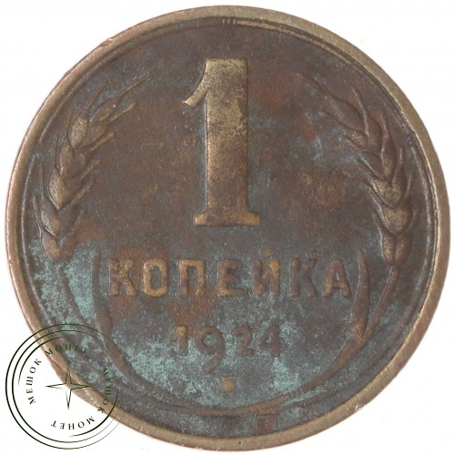 1 копейка 1924 — 55389083 — 37814073
