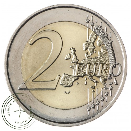 Монако 2 евро 2013 20 лет Монако в ООН