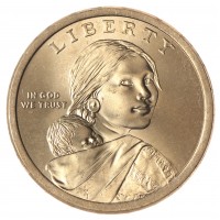 Монета США 1 доллар 2015 Mohawk на строительстве небоскреба в Нью-Йорке