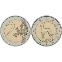 Мальта 2 евро 2026 Фараонова собака
