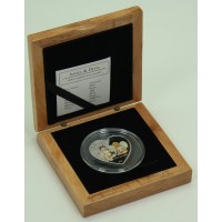 Монета Палау 5 долларов 2007 Ангел и Дьявол