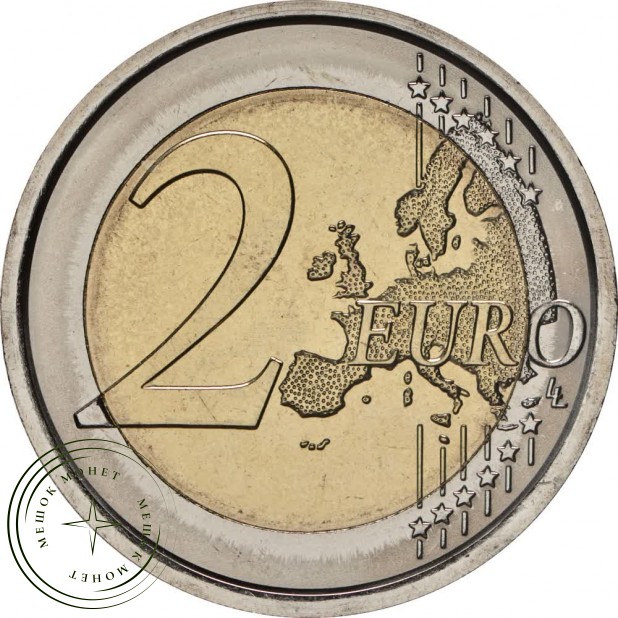 Италия 2 евро 2024 Лауреат Нобелевской премии Рита Леви-Монтальчини
