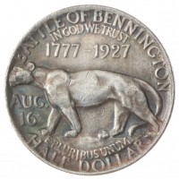 Копия 50 центов 1927 тигр