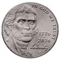 США 5 центов 2026